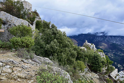 Le château de Sainte-Agnès