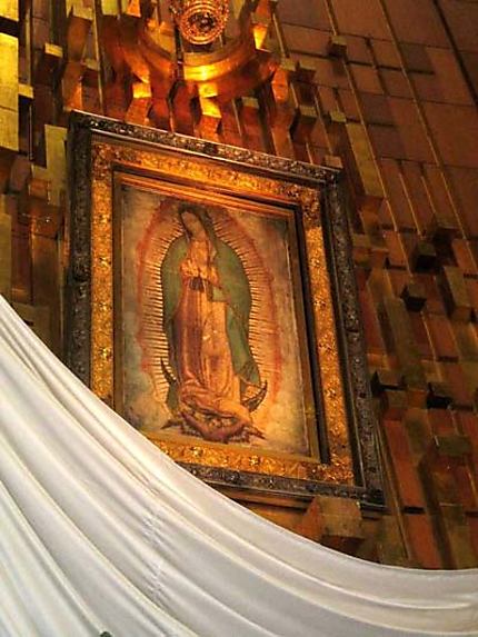 Suaire de la Vierge Guadalupe