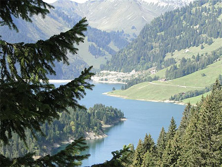 Lac de l'Hongrin Lac de l'Hongrin