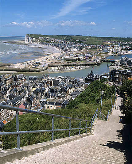 Panorama des terrasses, Le Tréport