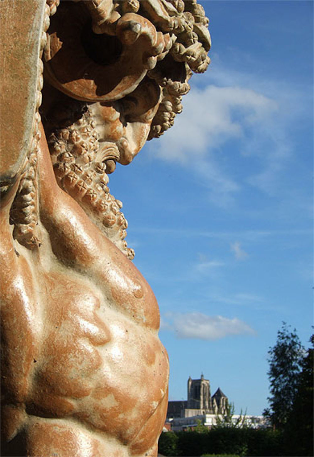 Le dieu Pan des Prés-Fichaux à Bourges