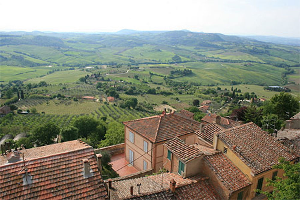 Vue sur le Val di Chiana