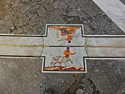 La cathédrale de Palerme - détail au sol