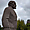 Statue de profil de Lénine