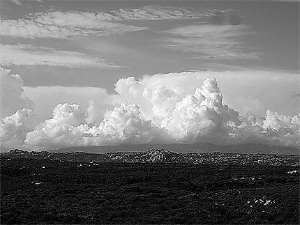 Arrivée de l'orage