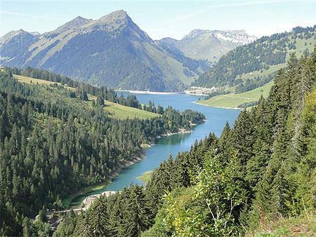 Lac de l'Hongrin Lac de l'Hongrin