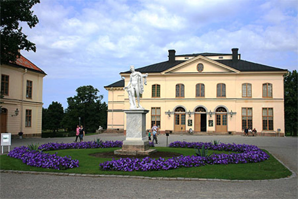 Le superbe théâtre du Drottningholm Slott