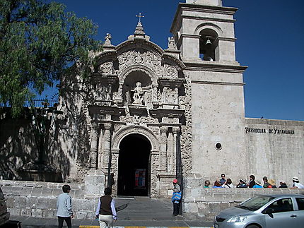L'église Saint-Jacques d'Arequipa