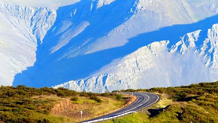 Route d'Islande à Borgarnes