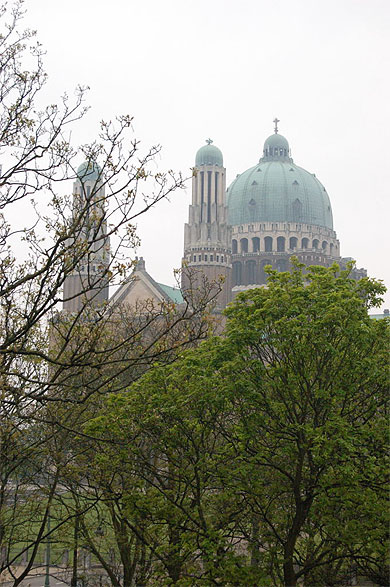 La basilique de Koekelberg La basilique de Koekelberg