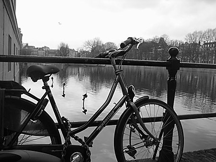 Bicyclette à Binnenhof