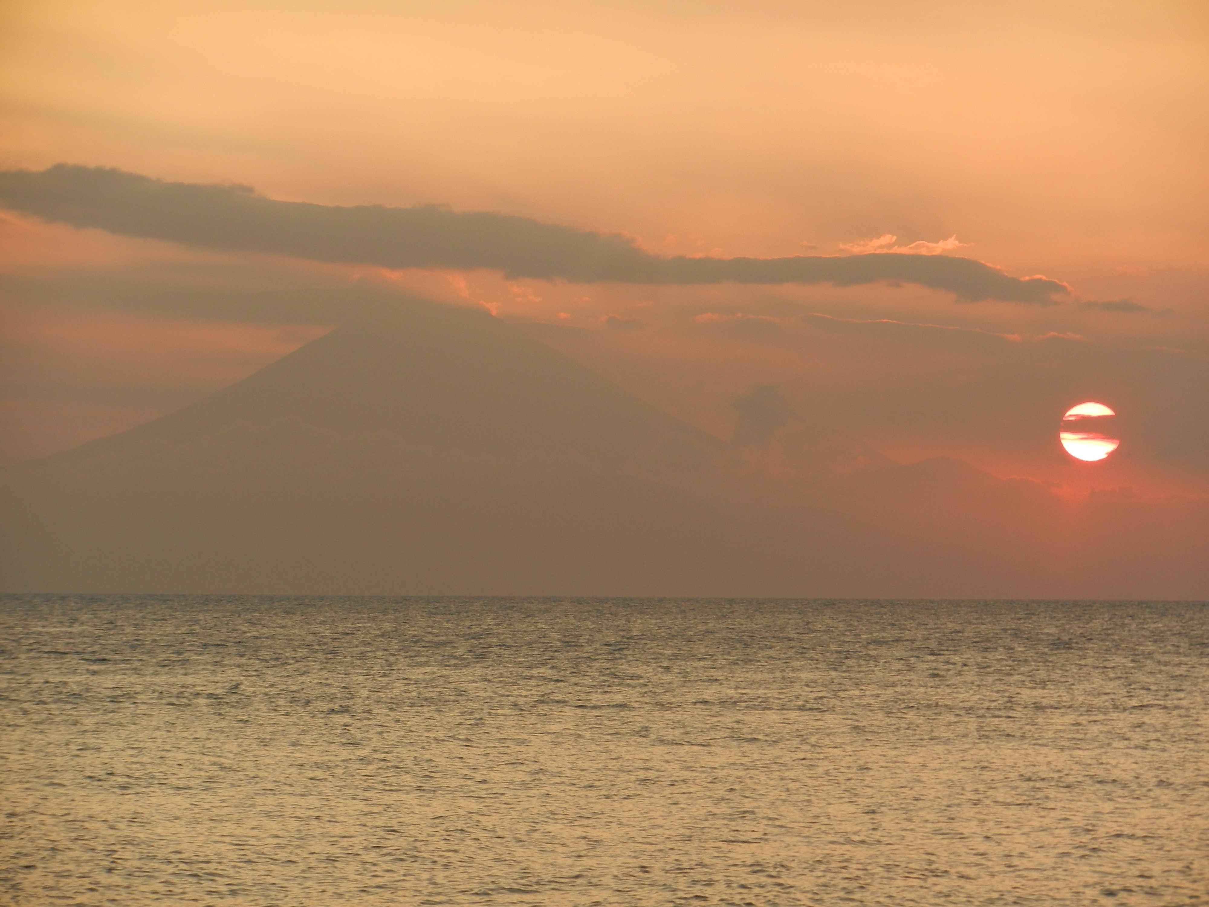 Coucher de soleil à Gili Trawangan Coucher de soleil à Gili Trawangan