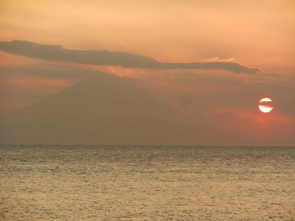 Coucher de soleil à Gili Trawangan