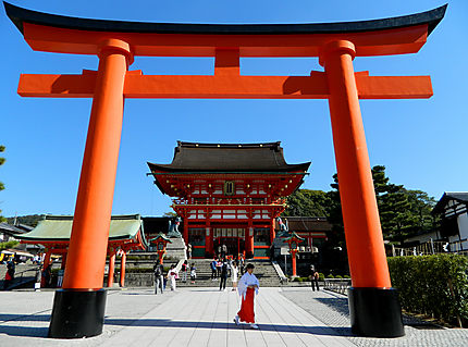 Entrée du sanctuaire Fushimi Inari