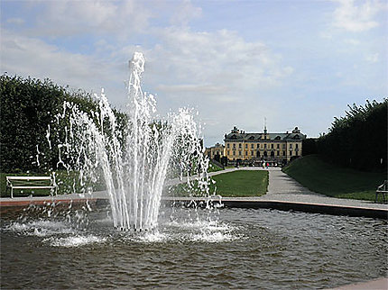 Fontaine du jardin du Drottningholm Slott