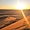Lever de soleil dans le désert marocain 