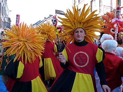 Carnaval de Binche 2014 - Les hommes frites