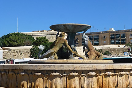 La fontaine des tritons