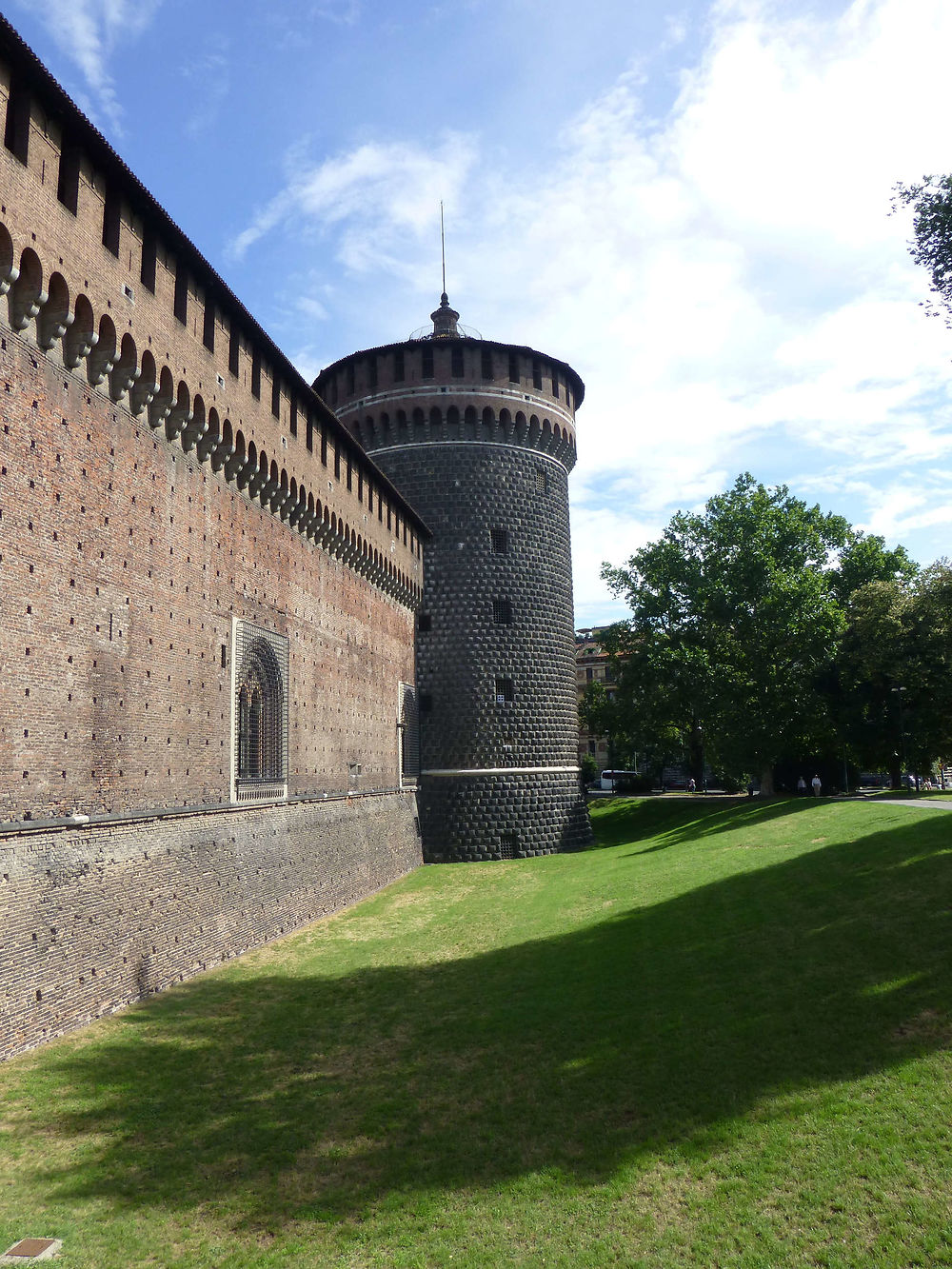 Au pied du château