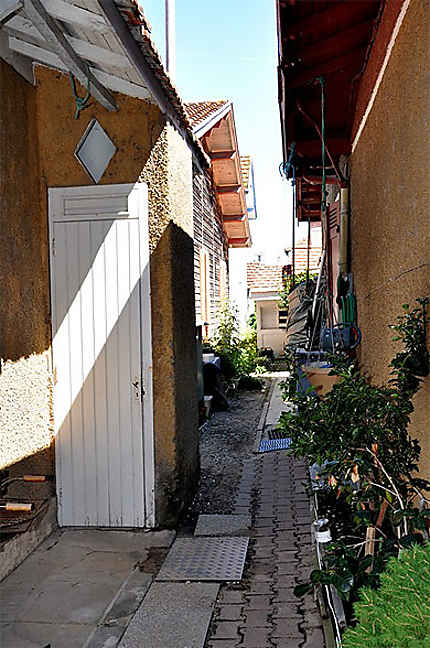 Ruelle dans ce charmant petit village d'ostréiculteurs