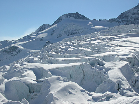 Glacier enneigé Glacier enneigé
