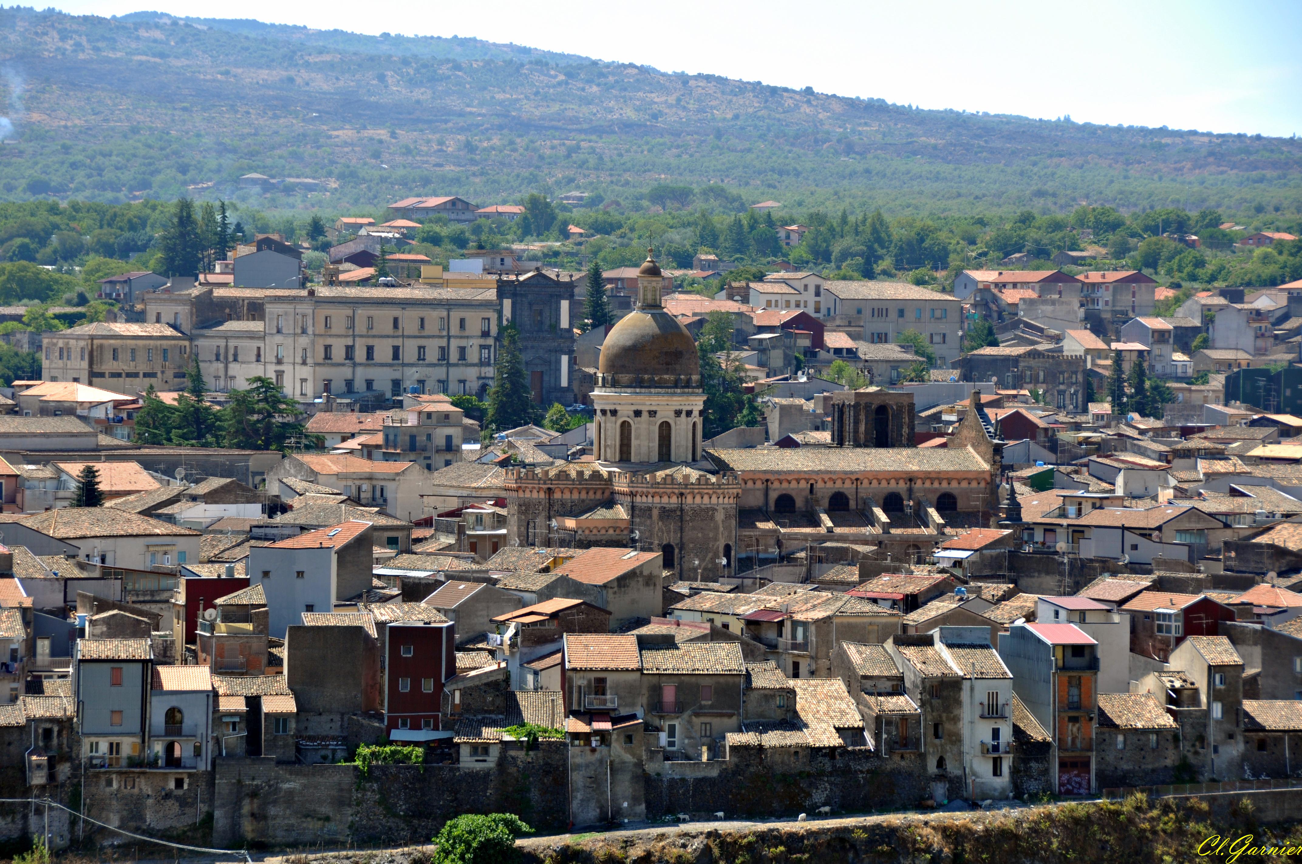 La ville de Randazzo La ville de Randazzo