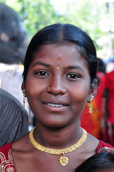Jeune fille indienne Jeune fille indienne