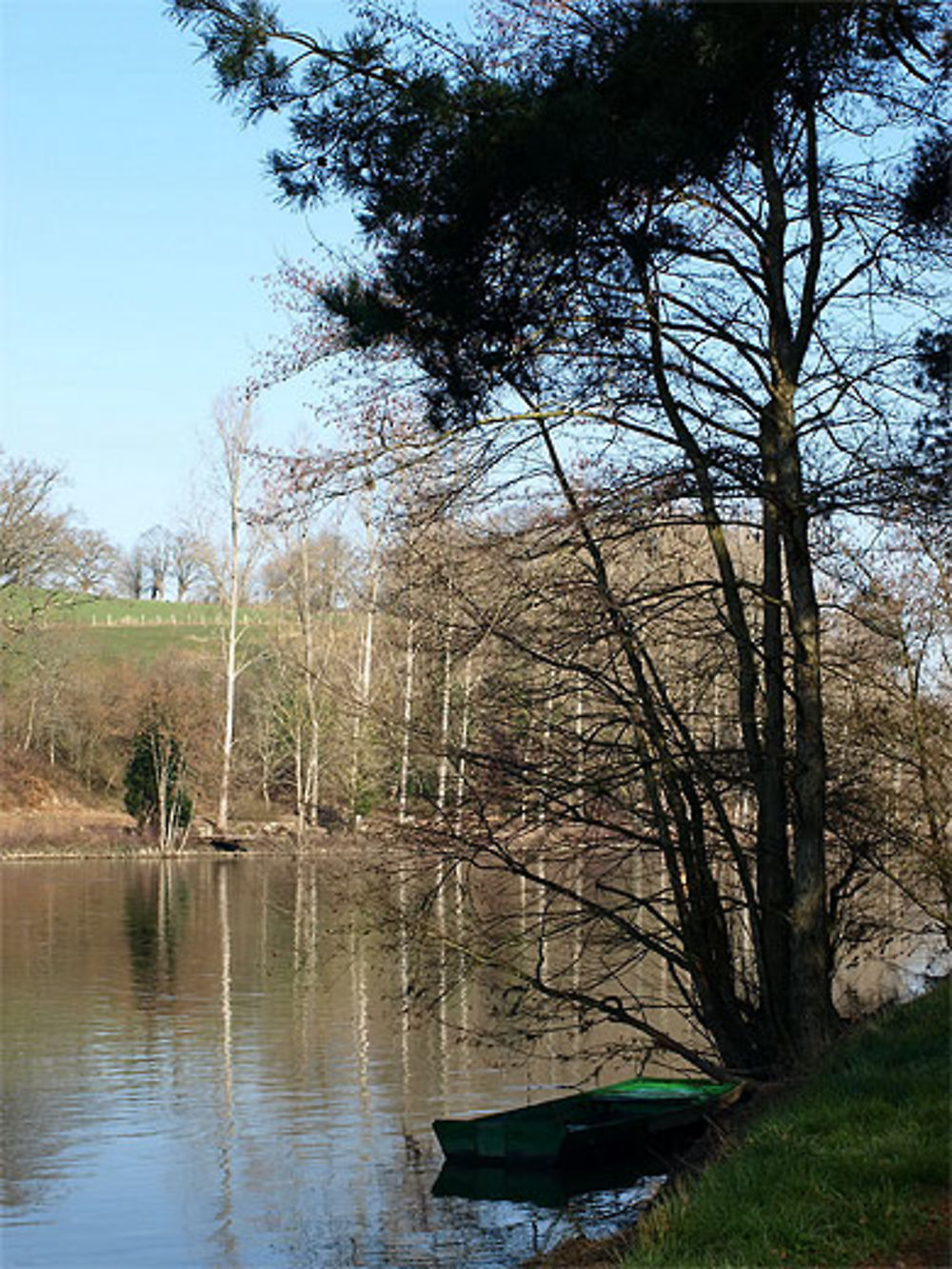 La Mayenne, chemin du Halage, Montflours