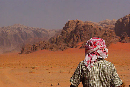 Suivez le guide, Wadi Rum, Jordanie