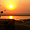 Coucher de soleil sur l'Irrawady