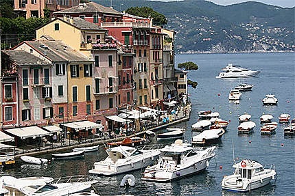 Vue sur Portofino-Ligurie