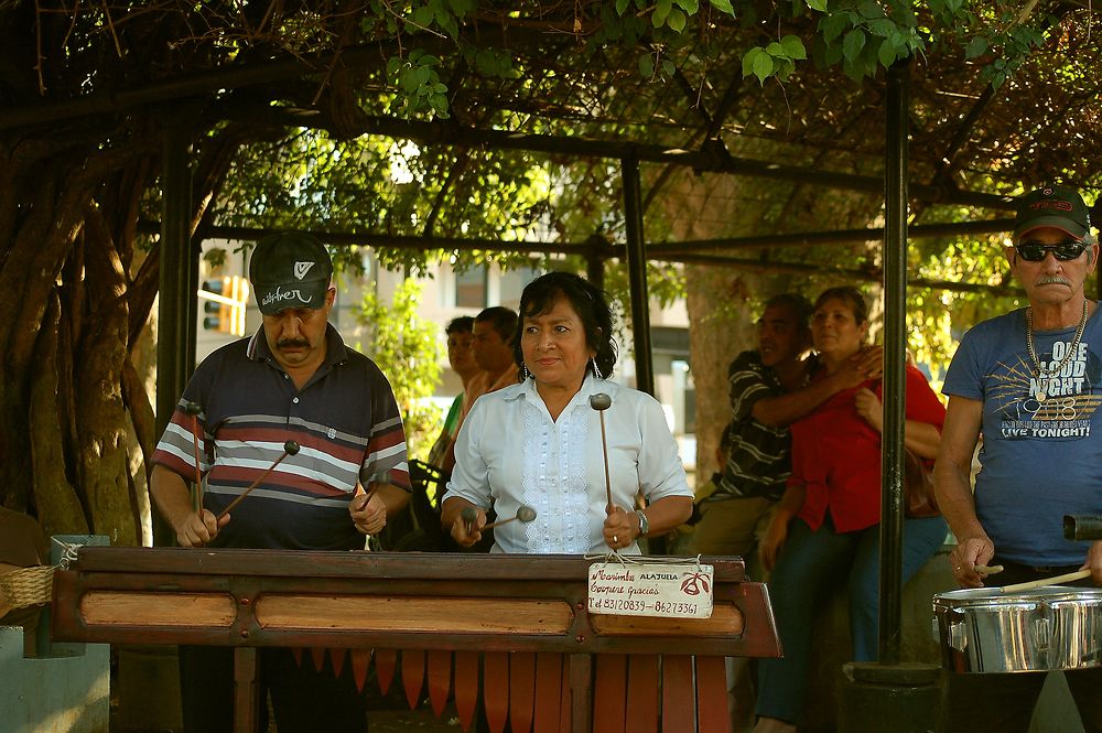 Marimba du samedi à Alajuela