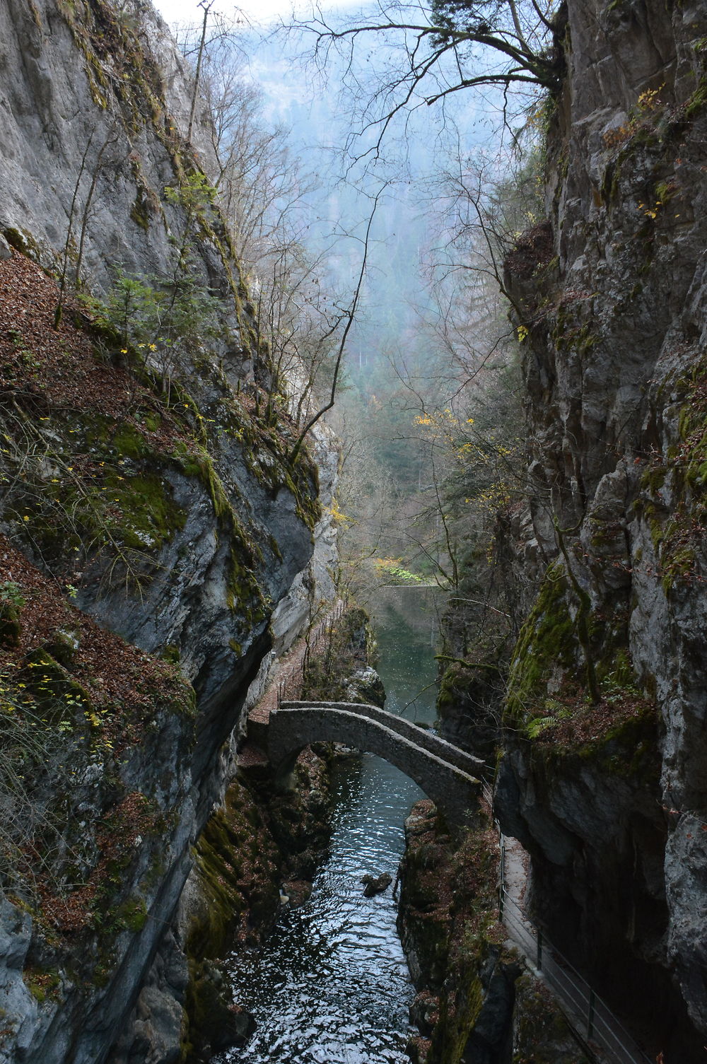 Les gorges de l'Areuse