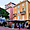Maisons colorées devant le Palais princier, Monaco