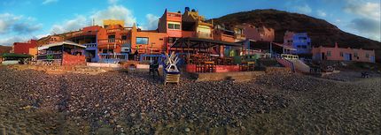 Plage de Legzira vue panoramique