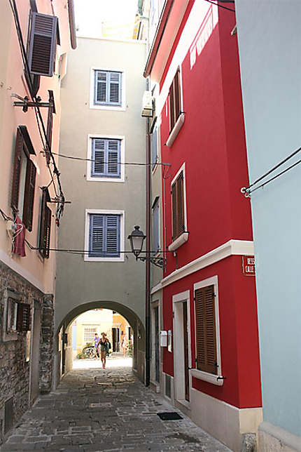 Une rue de Piran
