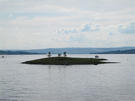 Lac Mjosa à Hamar Lac Mjosa à Hamar