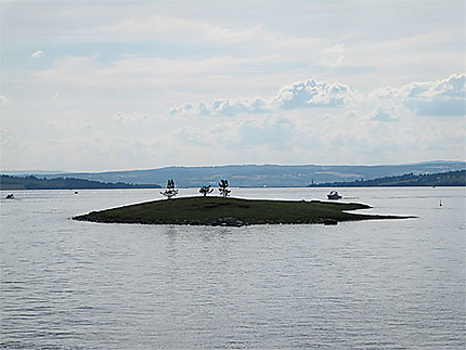 Lac Mjosa à Hamar