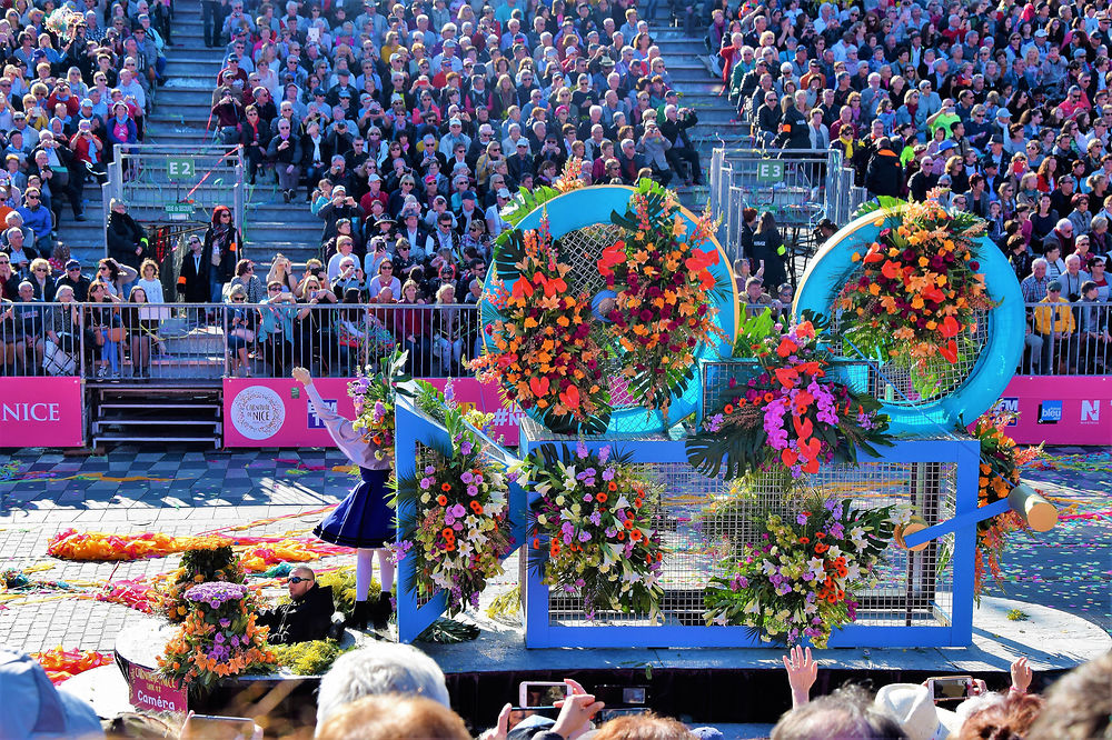 Bataille des fleurs à Nice