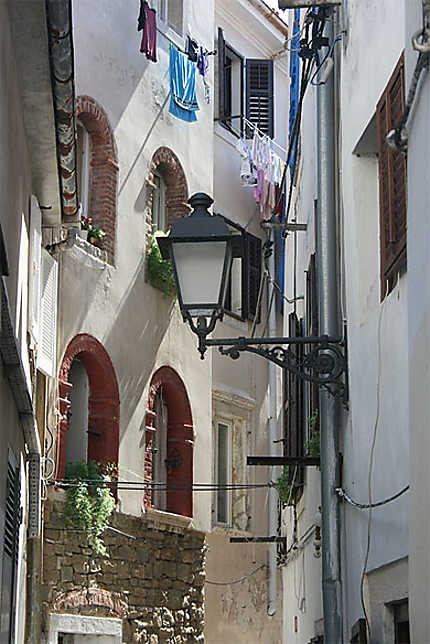 Ambiance italienne à Piran