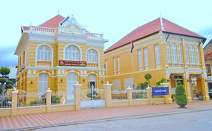 Demeure coloniale française à Battambang