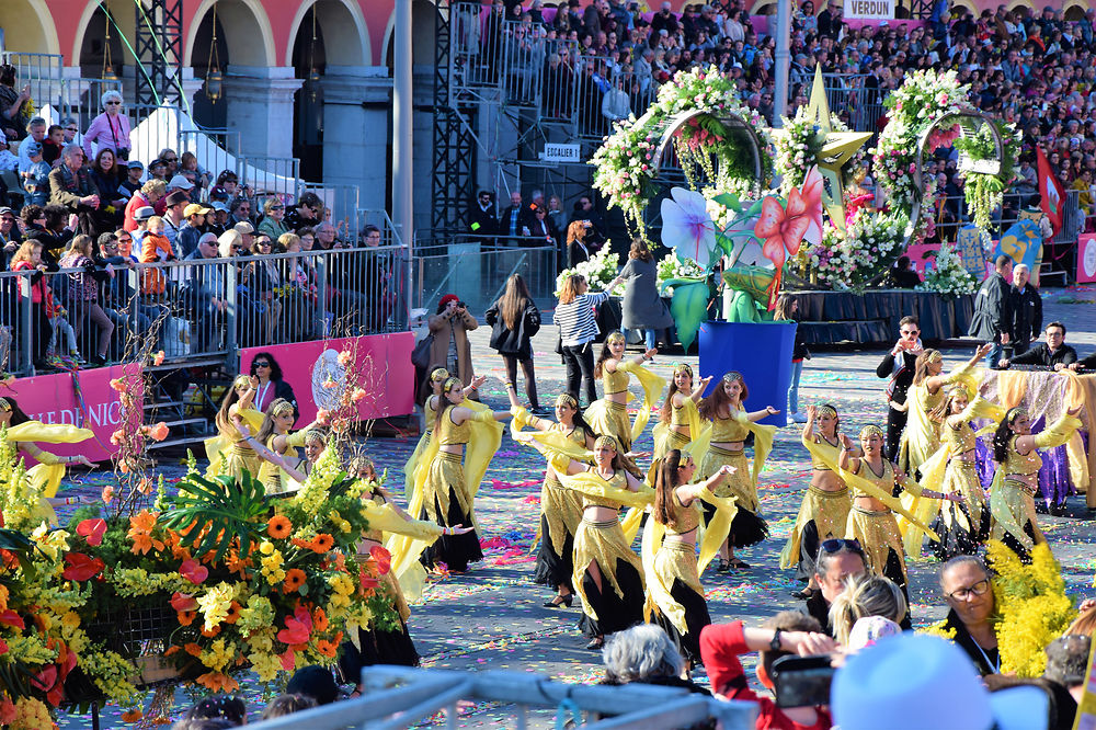 Bataille des fleurs à Nice