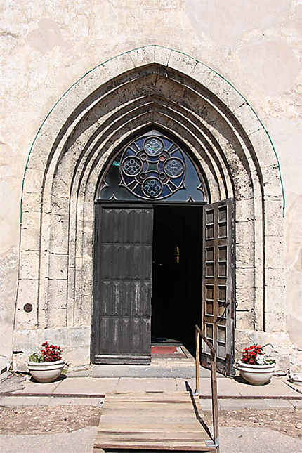 Entrée de l'église Saint Jean