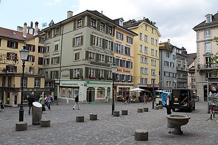 Rue piétonne de Zurich