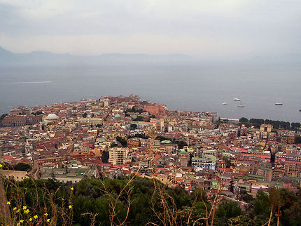 Vue sur Napoli