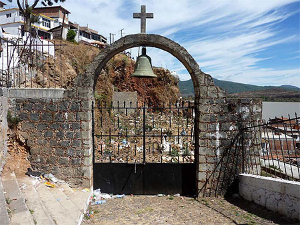 Entrée du cimetière de Janitzio