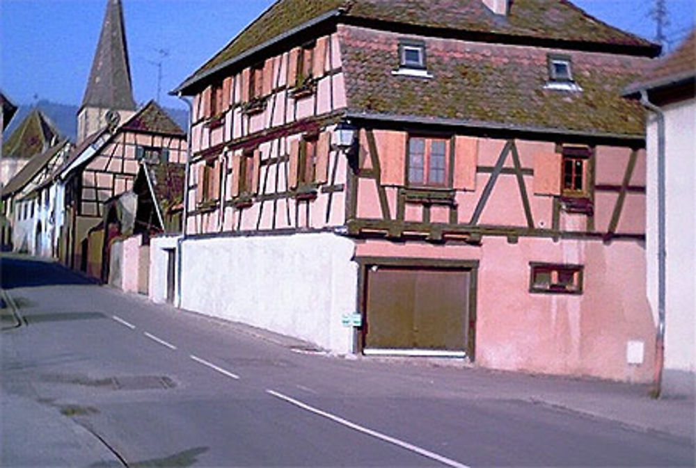 Les maisons à colombages de Niedermorschwir