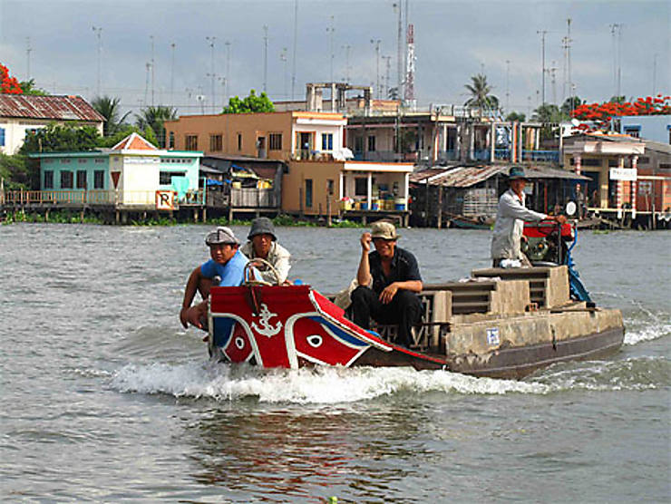 Marché flottant de Phong Diên