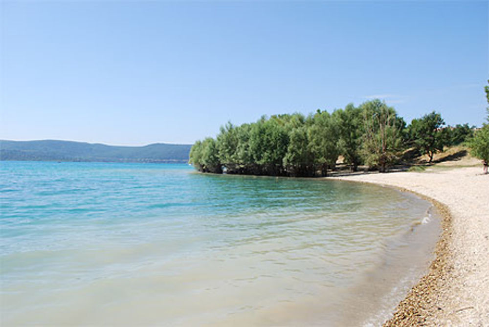 Les rives du Lac de Sainte-Croix