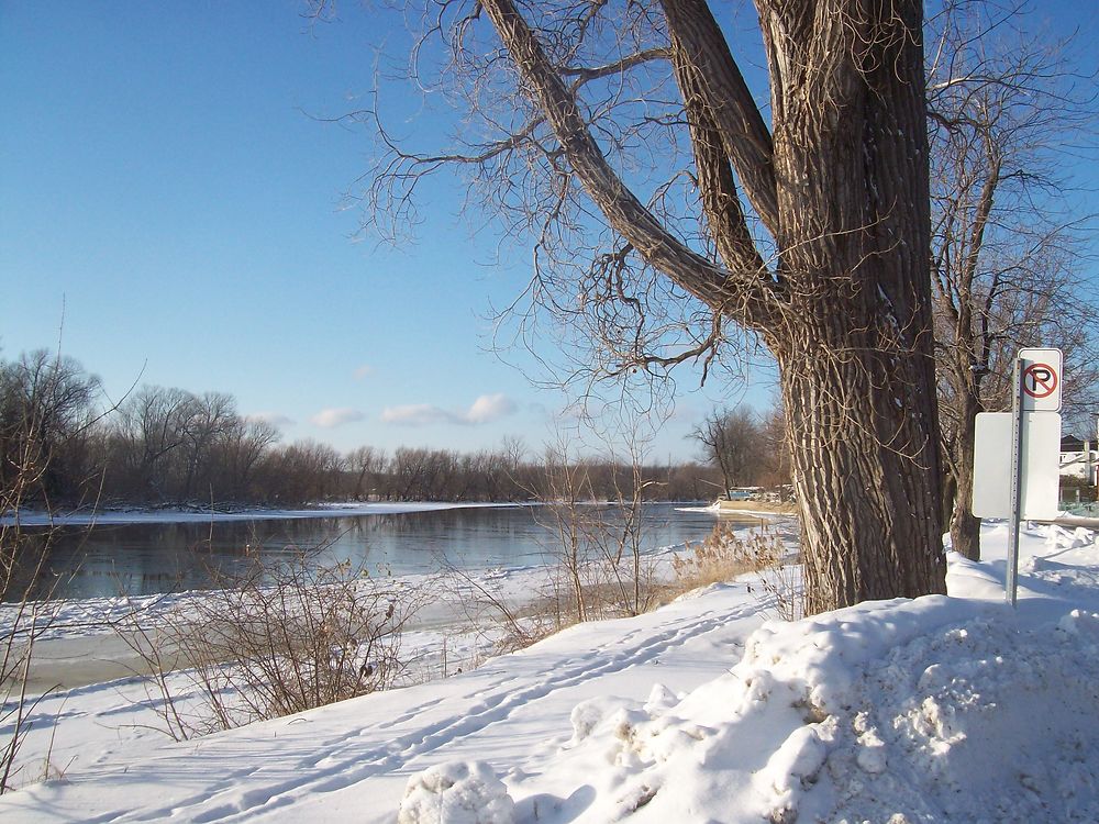 Rivière Châteauguay à Châteauguay